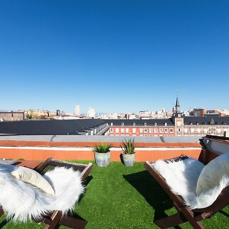 Historic Penthouse Plaza Mayor In Madrid Exterior foto