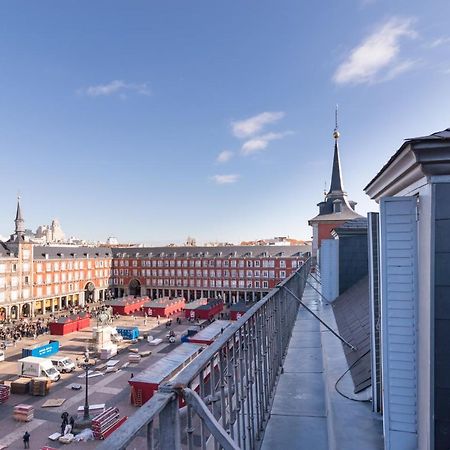 Historic Penthouse Plaza Mayor In Madrid Exterior foto