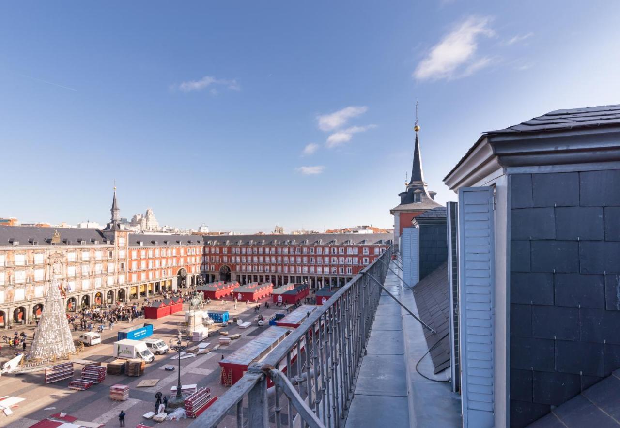 Historic Penthouse Plaza Mayor In Madrid Exterior foto