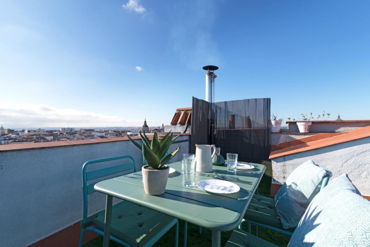 Historic Penthouse Plaza Mayor In Madrid Exterior foto
